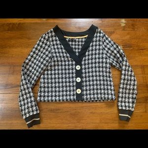 ZARA Tweed Crop Tops. Size Small